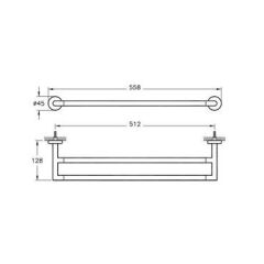 Minimax İkili Uzun Havluluk (450 Mm)  A44794