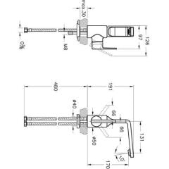 Suit L Lavabo Bataryası Altın A4246623