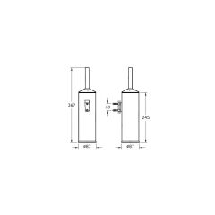 Arkitekta Tuvalet Firçaliği - Kapakli A44287
