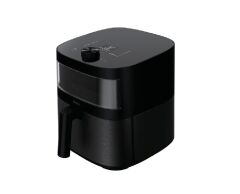 Haier Airfryer Fritöz Siyah HAF5TWA3 011 2000 W çok amaçlı pişirici,  7 l maksimum kapasite, Cam pencere, Manuel ayarlar, Kaymayı önleyen ayaklar, Yapışmaz yüzey, Ergonomik sap, 4'e kadar porsiyon, Dahili LED ışık, Çıkarılabilir çekmece, Bul