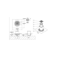 Hüppe MasterX Yal.Noktasal Su Gideri 10x10 Mat Yan 47H0026000000003