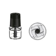 Haier Doğrayıcı Siyah HCH5B1 011 550 W doğrayıcı,  500 ml kase kapasitesi, 7300 maksimum dönüş (RPM), 3800 minimum dönüş (RPM),  Paslanmaz çelik bıçak, 4 bıçak tipi, 4 n. bıçaklar, Cam kase malzemesi, Bulaşık makinesinde yıkanabilir,