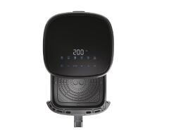 Haier Airfryer Fritöz Siyah HAF5P 011 1500 W çok amaçlı pişirici, 5 l maksimum kapasite, Manuel ayarlar, Kaymayı önleyen ayaklar, Yapışmaz çekmece malzemesi, hOn Uygulaması ile içeriklere erişim, Ergonomik sap, Kauçuk kaplı sap malzemesi,