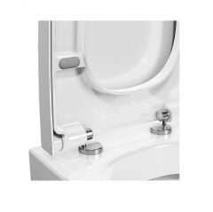 Metropole Slim Soft Klozet Kapağı-DP-Beyaz 122-003R009