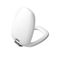 Plural Soft Klozet Kapağı DP-MatBeyaz Krom Menteşe 126-401-009