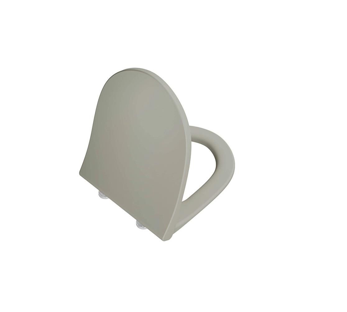 Sento Slim Etekli Soft Klozet Kapağı-DP-MatBej 130-420R009