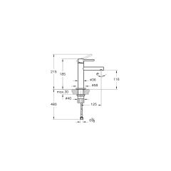 Origin Lavabo Bataryası Bakır A4255626
