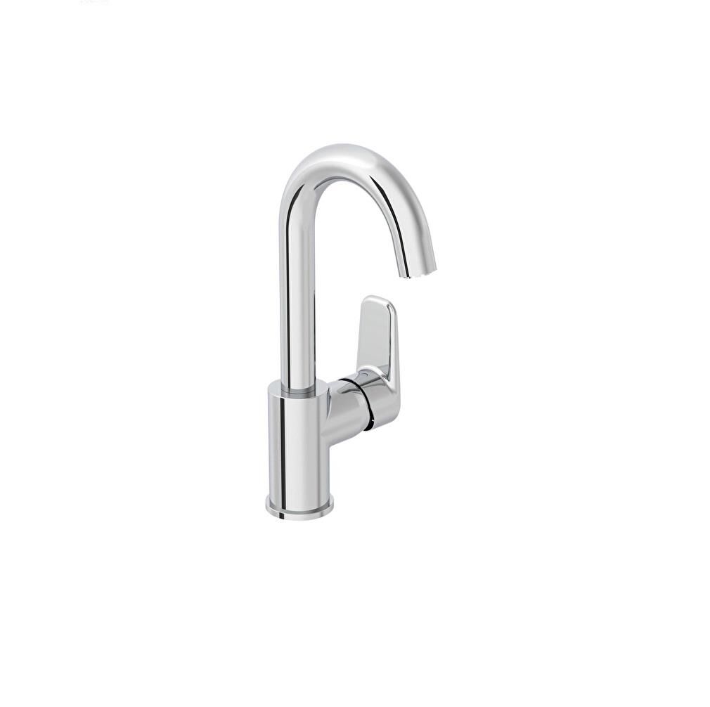 Flow Soft  Lavabo Bataryası (Döner Borulu) Krom A43160