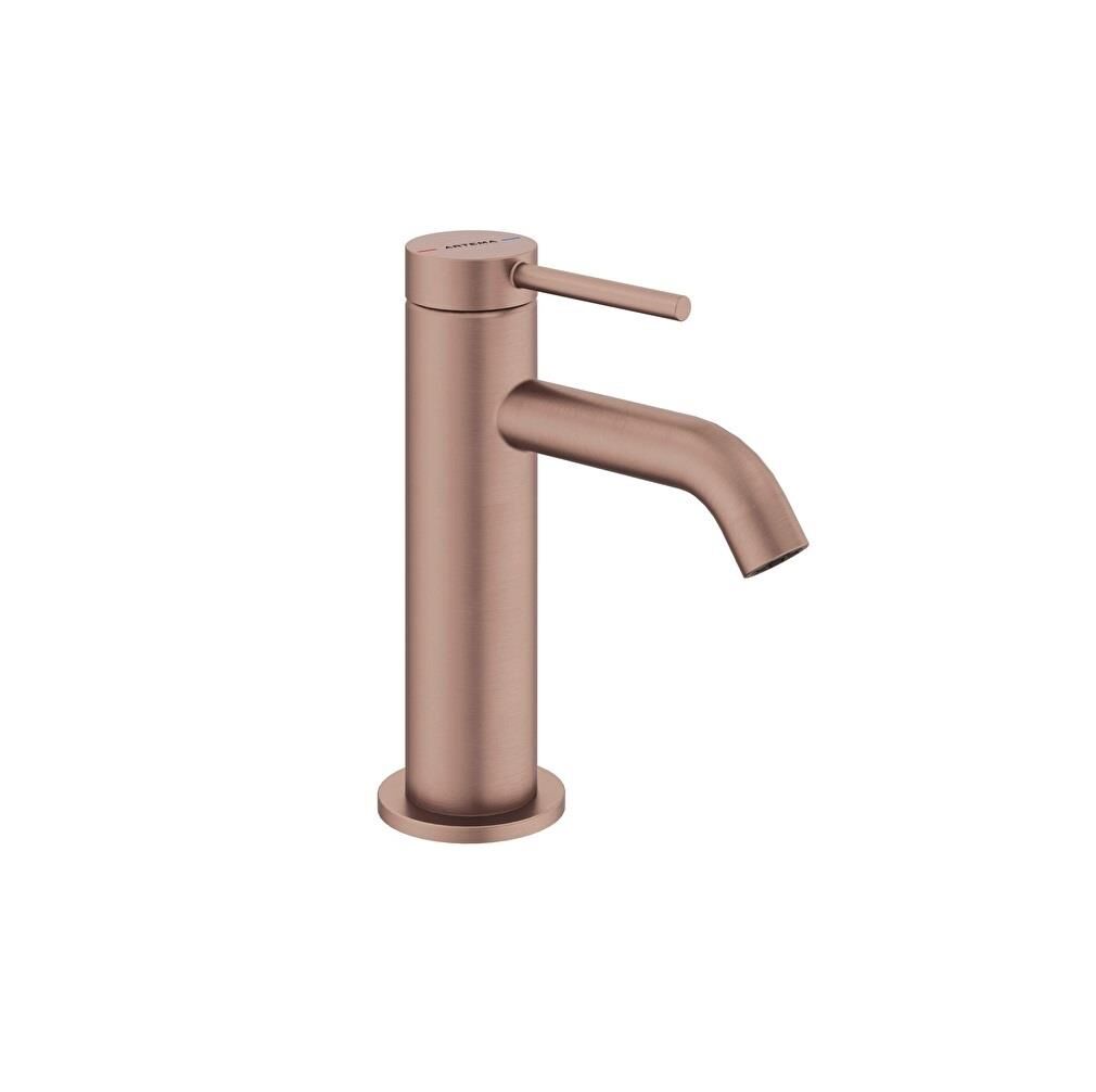 Minimax Round  Lavabo Bataryası Fırçalı Bakır A4353024