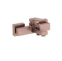 Minimax Square Banyo Bataryaıs Fırçalı Bakır A4352024