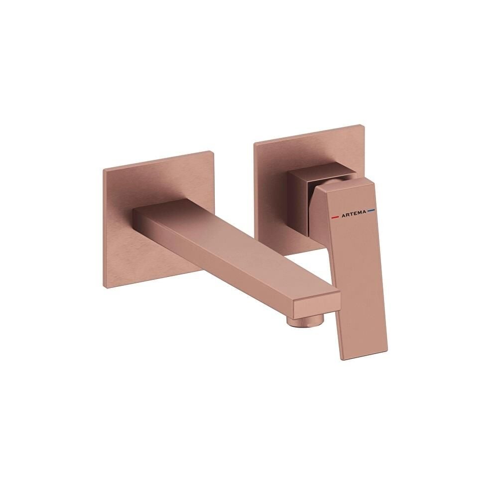 Minimax Square Ankastre Lav. Bt.Kısa Fırçalı Bakır A4359224 Ankastre Lavabo Bataryas