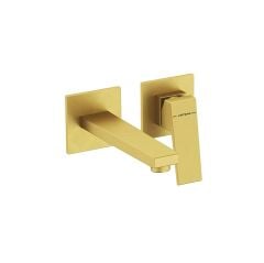 Minimax Square Ank.Lav.Bat,Kısa Fırçalı Altın A4359225 Ankastre Lavabo Bataryas