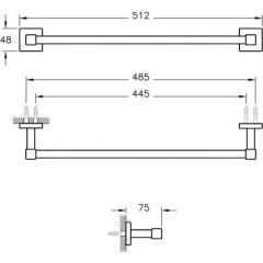 Q-Line Havluluk   A44995  (465 Mm)