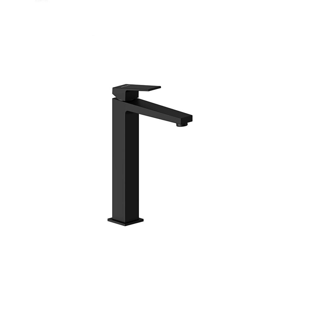 Minimax Square Lavabo Bataryası Çanak Mat Siyah A4372436