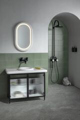 Liquid Termostatik Duş Sistemi Parlak Siyah A4721939