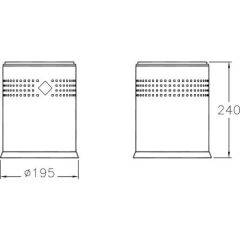 Arkitekta Çöp Kovası (3 Lt) A44048