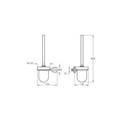 Minimax Tuvalet Fırçalığı  A44790