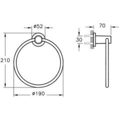 İlia Halka Havluluk A44394