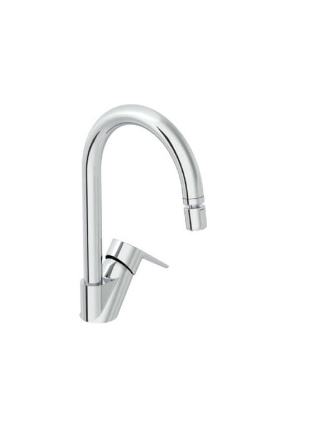 Flow Soft Eviye Bataryası (C-Tip) Alçak Krom A43404