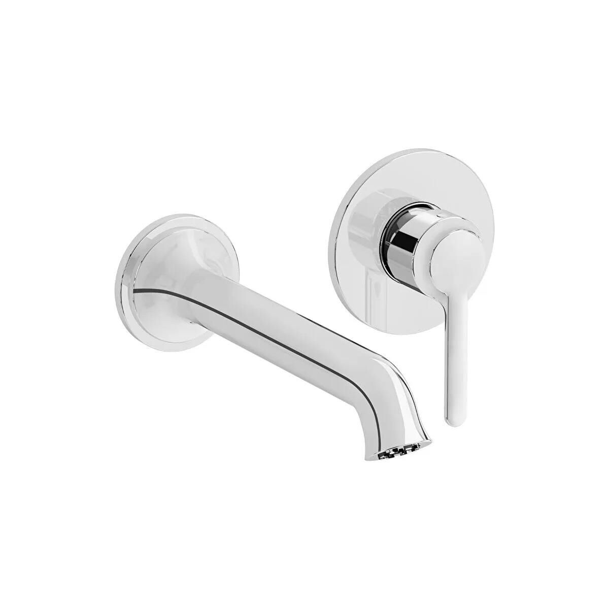 Origin Classic Ank.Lav.Bat Sıva Üstü 2D Krom A42889 Ankastre Lavabo Bataryası