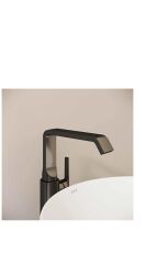 Yeni Suit Lavabo Bat. (Yandan Yüksek) Parlak Siyah A4276539 Lavabo Bataryası