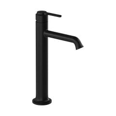 Origin Classic Çanak Lavabo Bat.Üst.Kum.Mat Siyah A4288236 Üstten Kumandalı Batarya