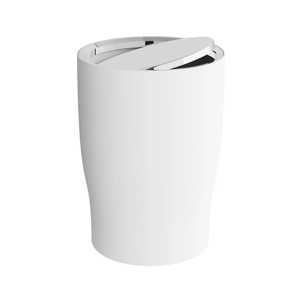 Eternity Çöp Kovası (3lt.) (Krom-Beyaz)  A4430057