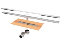 Hüppe Galata A Duş Kanalı YandanÇık.Mat Siyah 60cm Yandan Çıkışlı 47H00210000MS014