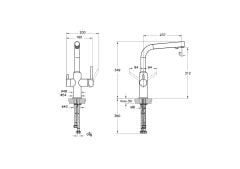 Split Dual Flow Krom A42144