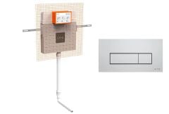 V-Fix Gömme Set 8cm Helataşı(768-1700-01+740-2380) 800-2029 V-Fix 8 cm Set