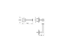 Origin Tuvalet Kağıtlığı Krom A44887