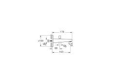 Root Square Çıkış Ucu, El Duşu,[A42740] A43131