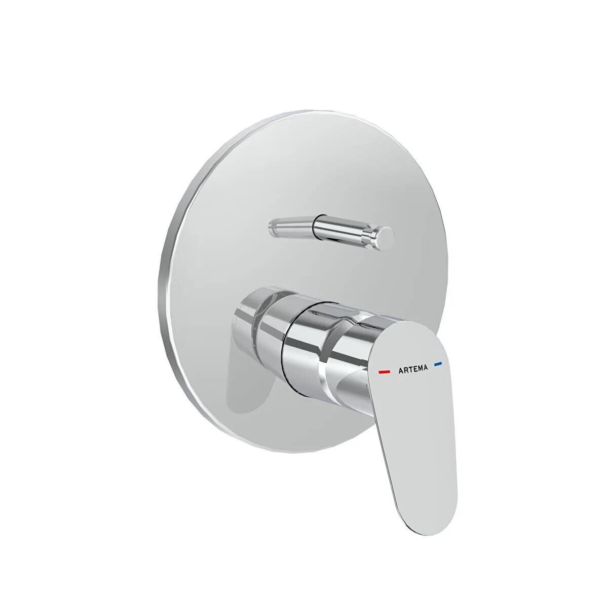 Flow Round Ankastre Banyo Bat. Sıvaüstü Grubu A43182 Banyo Bataryası