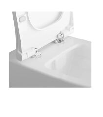 Sento Slim Soft Klozet Kapağı-DP-Mat Beyaz 120-401-009