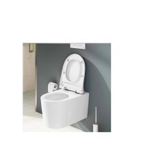 Nest Quantum Flush Soft Klozet Kap-DP-Byz Metal Menteşeli Beyaz 220-003R009