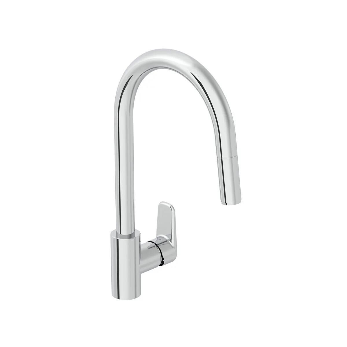 Flow Soft Eviye Bataryası (C tip, pull-out)  A43445