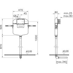 Vitra Gömme Set(768-1700-01+740+0680) 800-1918