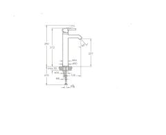 Minimax S Yüksek Lavabo Bataryası A41990