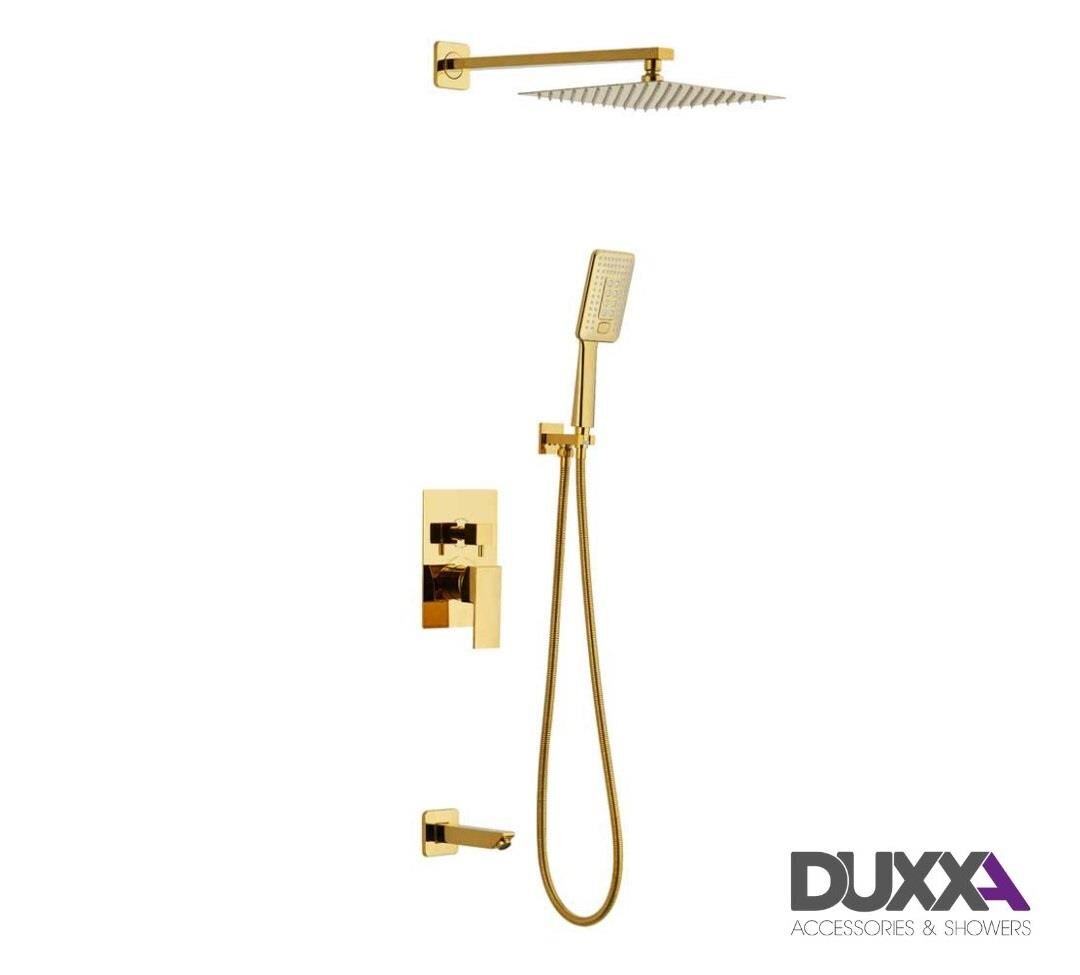 Duxxa Ankastre Duş Seti Altın D.050.A