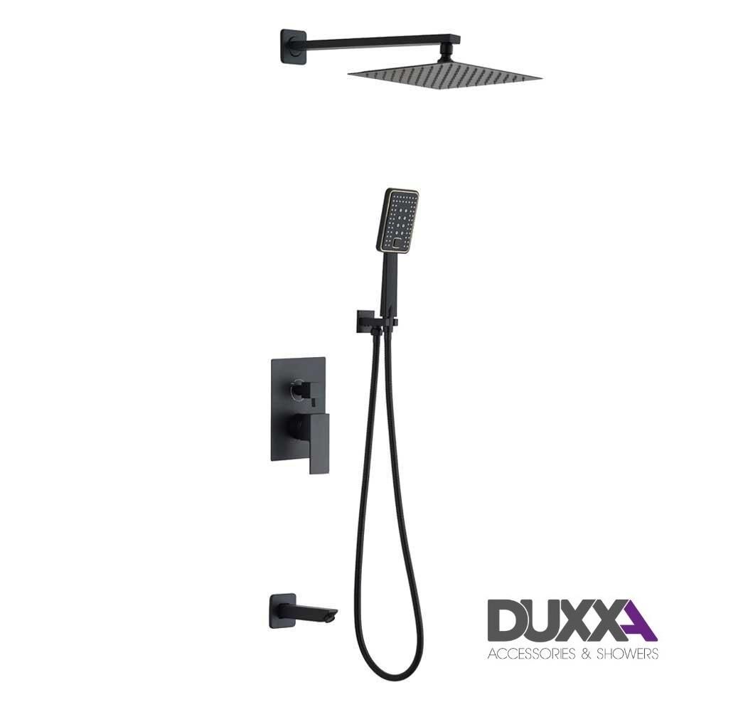 Duxxa Ankastre Duş Seti Siyah D.050.S